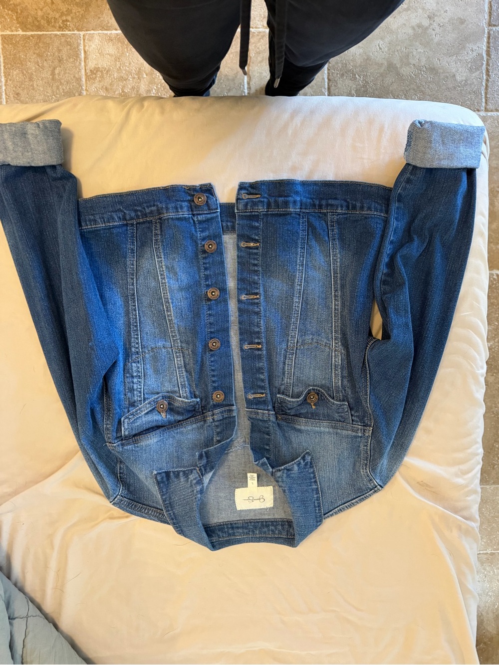 Jessica Simpson Classic Blue Denim Jacket